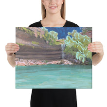 Load image into Gallery viewer, Hamilton Pool Canvas Print
