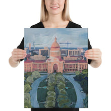 Load image into Gallery viewer, Capitol Building Austin Canvas Print
