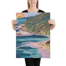 Load image into Gallery viewer, Canvas Print Big Sur California
