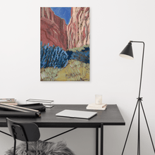 Load image into Gallery viewer, Santa Elena Canyon Mixed Media Canvas Print
