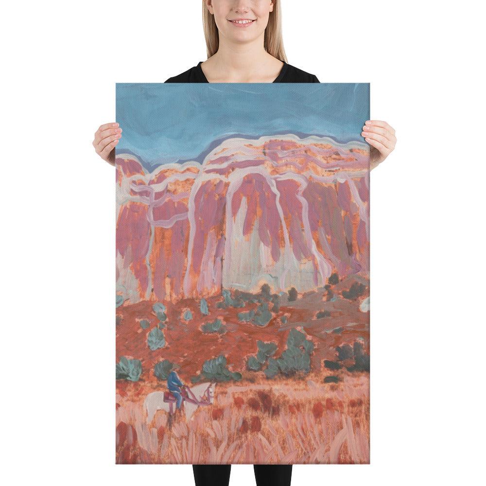 Southwestern Landscape Canvas Print