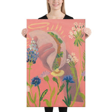 Load image into Gallery viewer, Colorful Wildflower Taco Canvas Print
