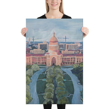 Load image into Gallery viewer, Capitol Building Austin Canvas Print

