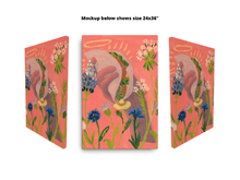 Load image into Gallery viewer, Colorful Wildflower Taco Canvas Print
