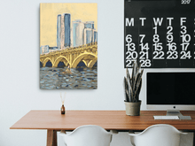 Load image into Gallery viewer, SUP Lady Bird Lake Canvas Print
