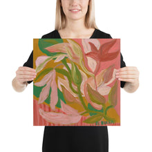 Load image into Gallery viewer, Organic Lily Leaves Print
