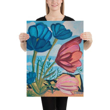 Load image into Gallery viewer, Abstract Poppy Flower Print
