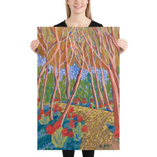 Load image into Gallery viewer, Abstract Nature Forest Print
