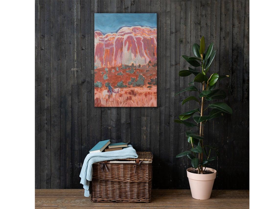 Southwestern Landscape Canvas Print