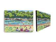 Load image into Gallery viewer, Colorful Barton Springs Canvas Print
