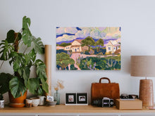 Load image into Gallery viewer, Texas Hill Country Cottage Canvas Print
