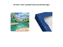 Load image into Gallery viewer, Barton Springs Clouds Canvas Print
