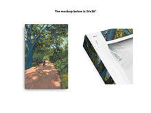 Load image into Gallery viewer, Lady Bird Lake Hike and Bike Trail Canvas Print
