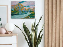 Load image into Gallery viewer, Guadalupe River Abstract Landscape Canvas Print
