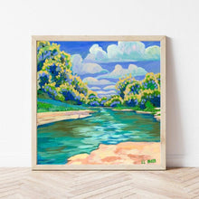 Load image into Gallery viewer, Barton Springs Clouds Print
