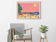 Load image into Gallery viewer, Vintage Spain Beach Print
