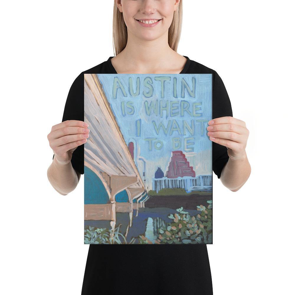Austin Texas Dreams Canvas Print