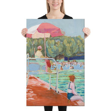 Load image into Gallery viewer, Deep Eddy Pool Canvas Print
