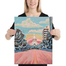 Load image into Gallery viewer, South Congress Rainbow Austin Canvas Print
