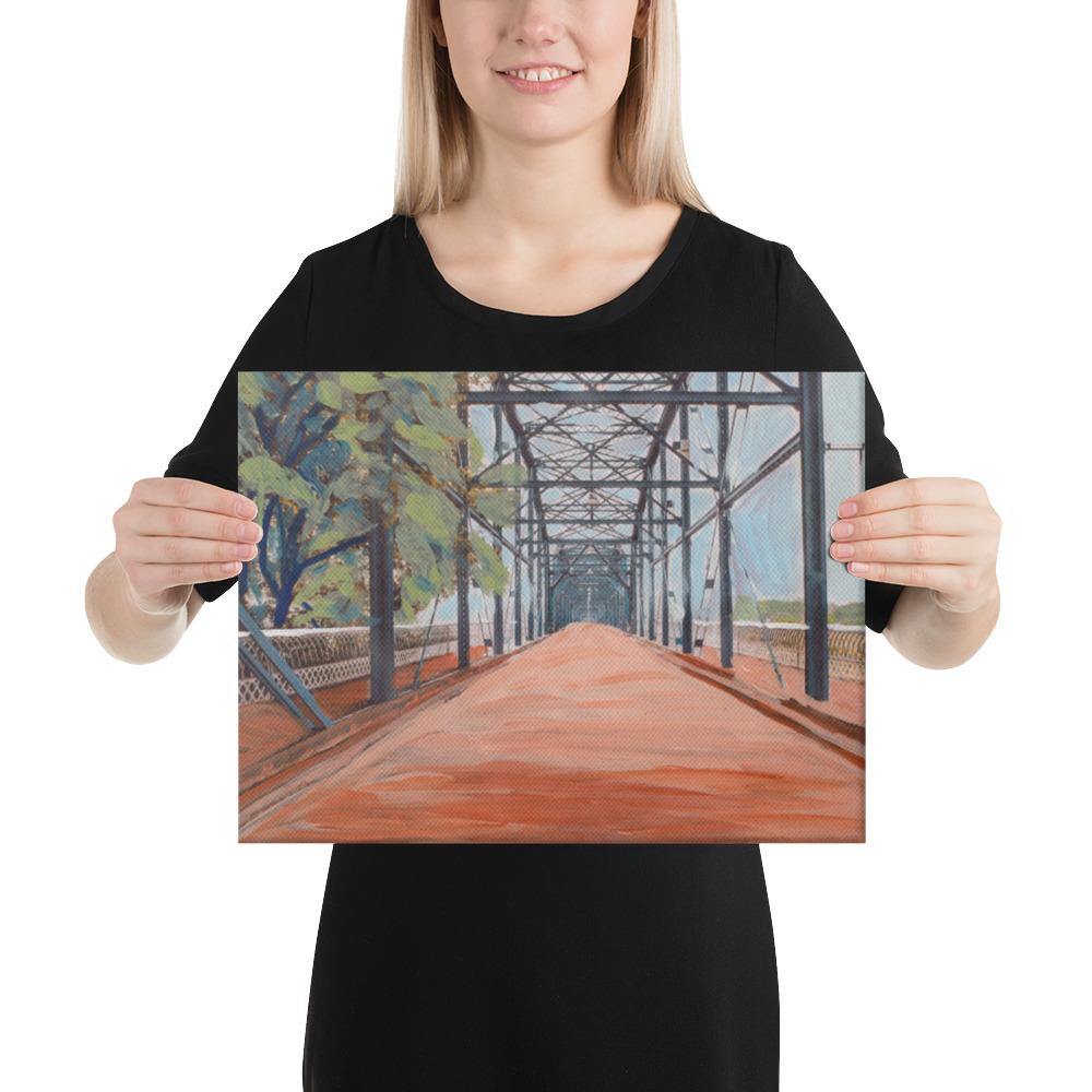 Chattanooga Walnut Street Bridge Canvas Print