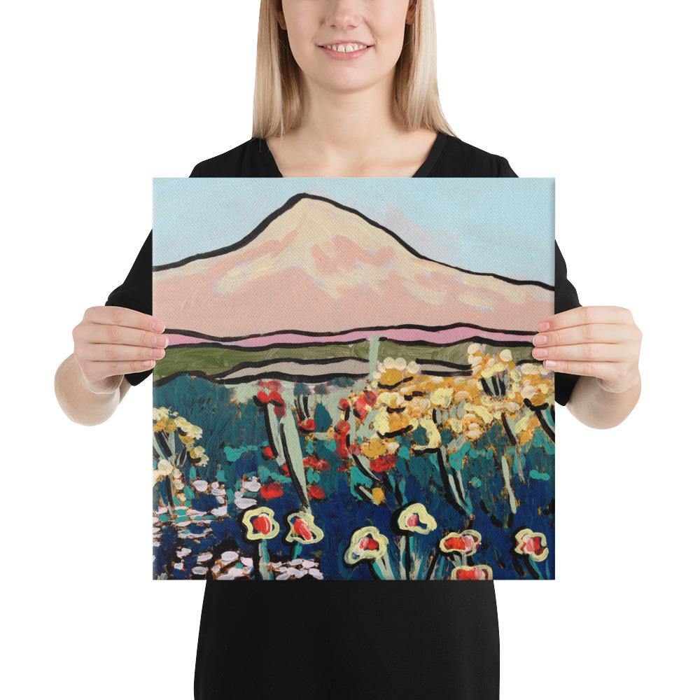 Mountain Wildflower Canvas Print