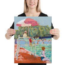 Load image into Gallery viewer, Deep Eddy Pool Canvas Print

